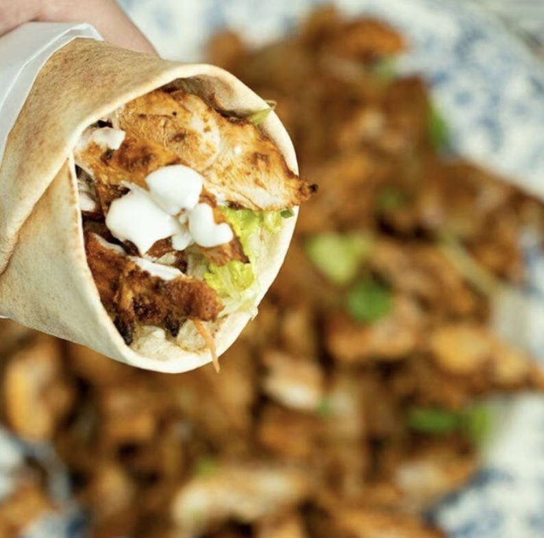 16.Chicken Shawarma Wrap