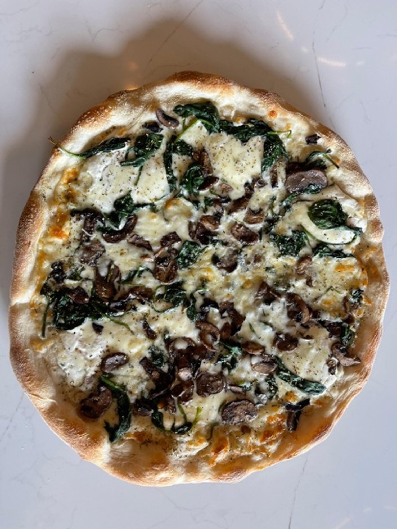 Bianca Spinach & Mushrooms