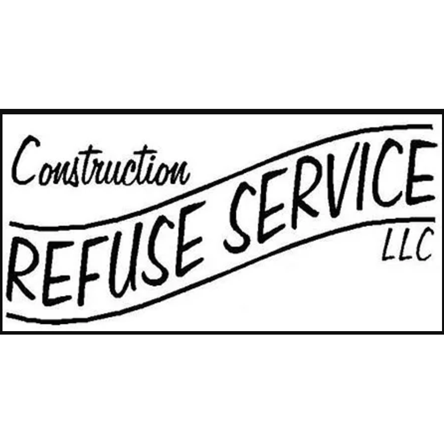 Construction Refuse Service Logo
