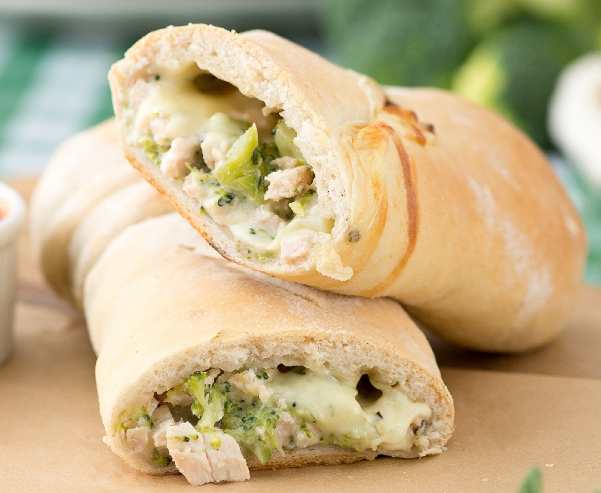 Chicken & Broccoli Stromboli