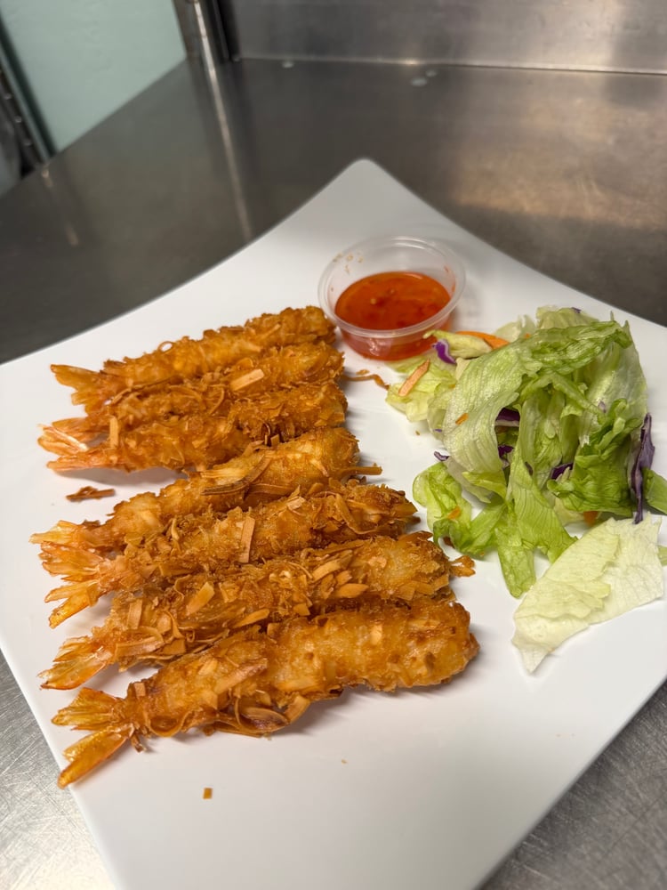 Coconut Torpedo Shrimp