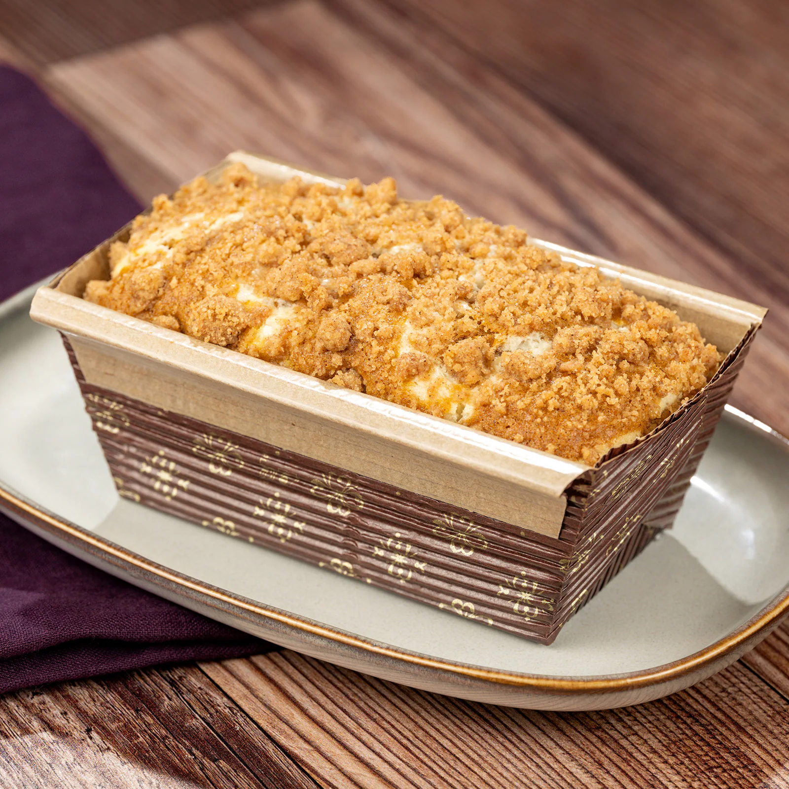 Pumpkin Cheesecake Bread