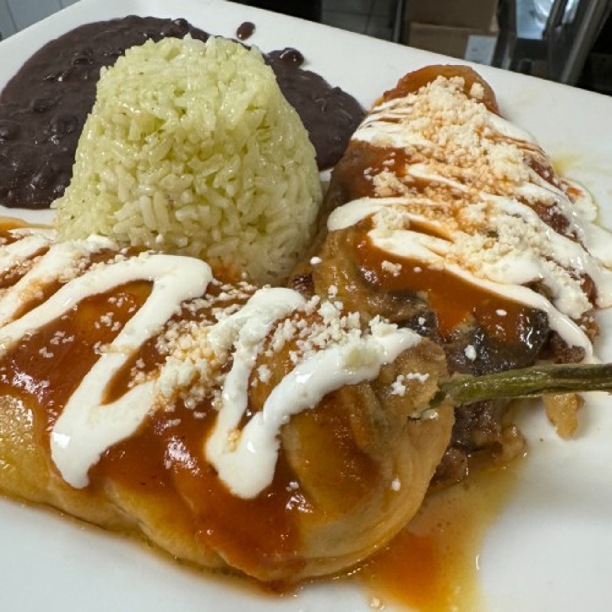One Chile Rellenos Lunch