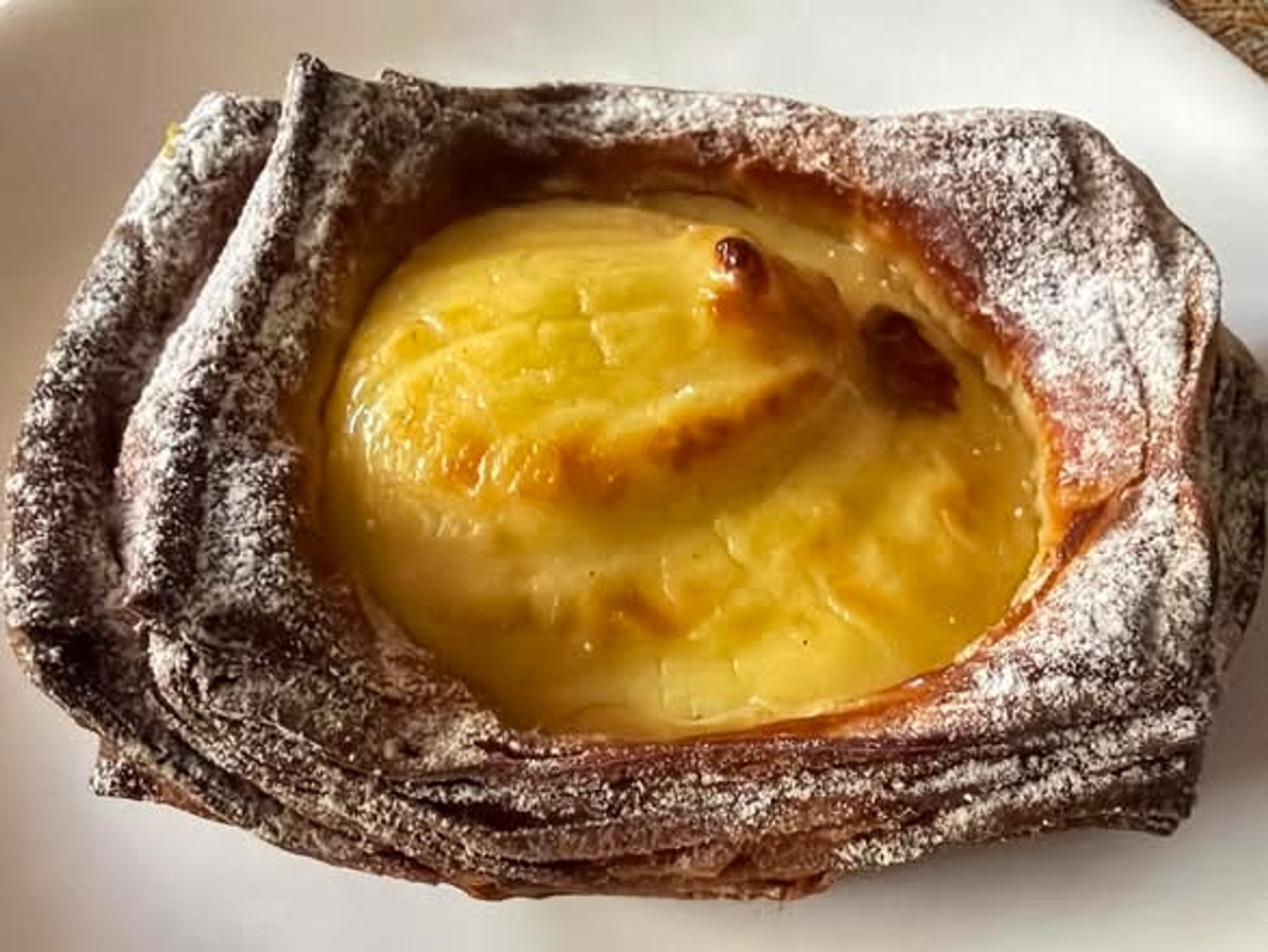 Parisian Flan Croissant