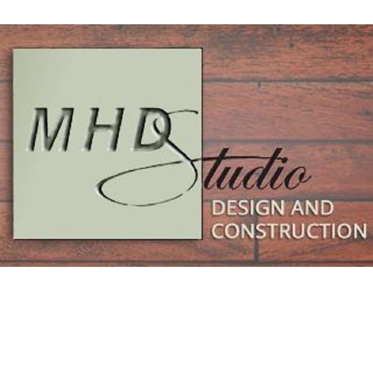 MHD Studio Design &amp; Construction Logo