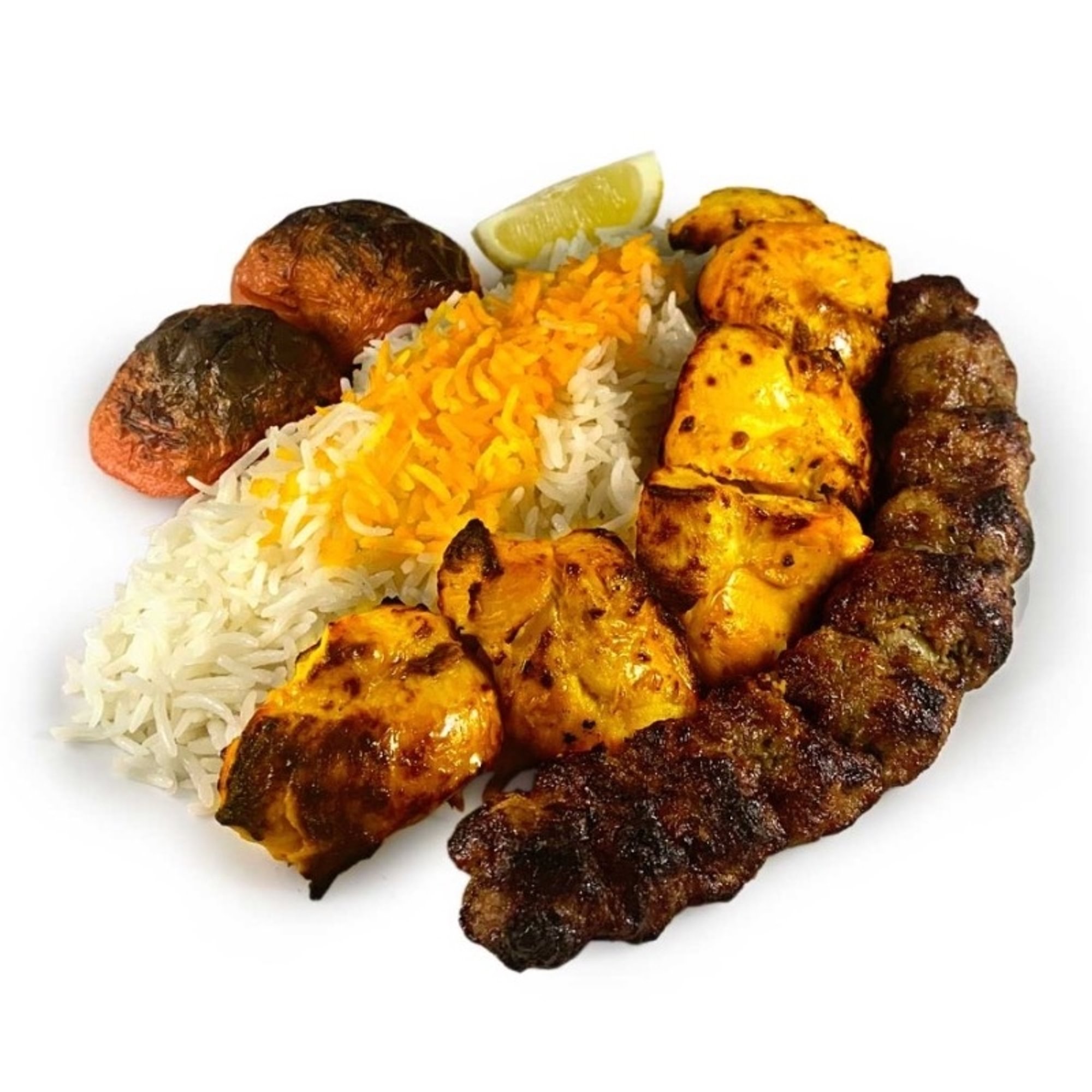 Combo 2 - Kubideh & Chicken