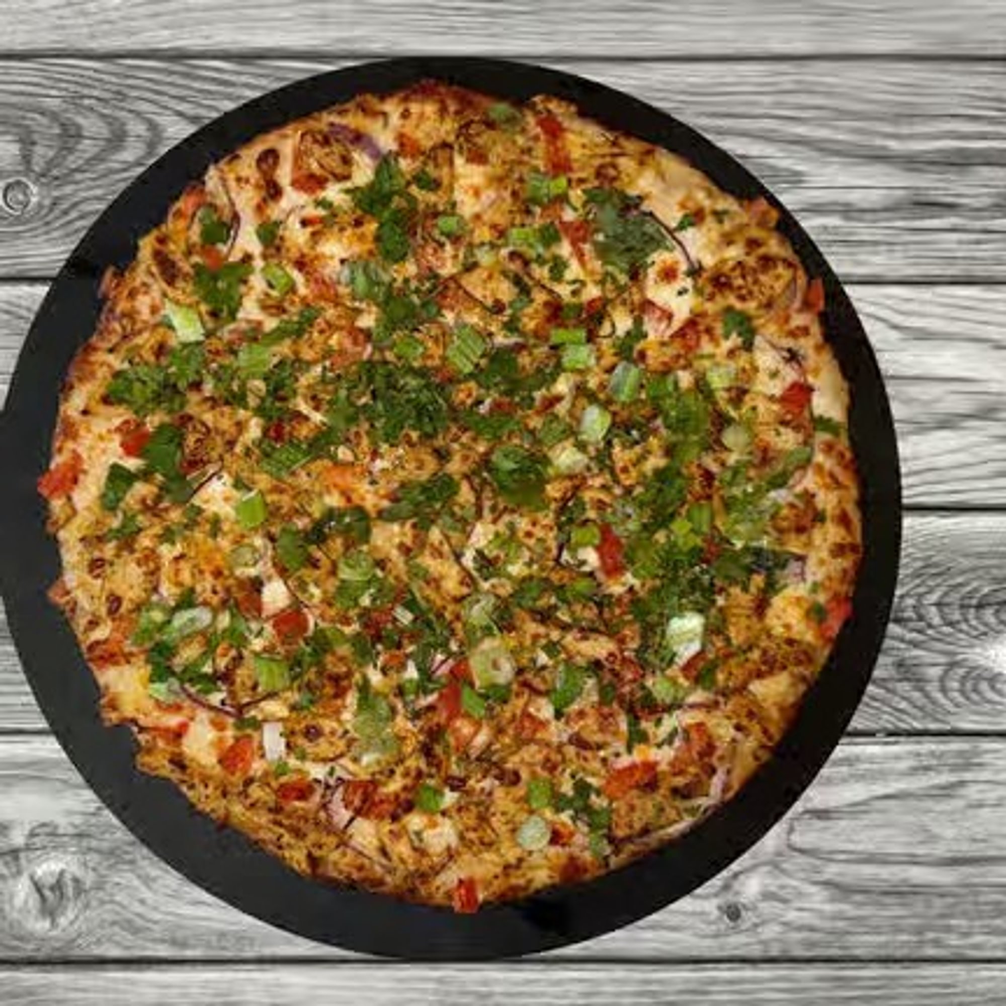 Achari Chicken Pizza