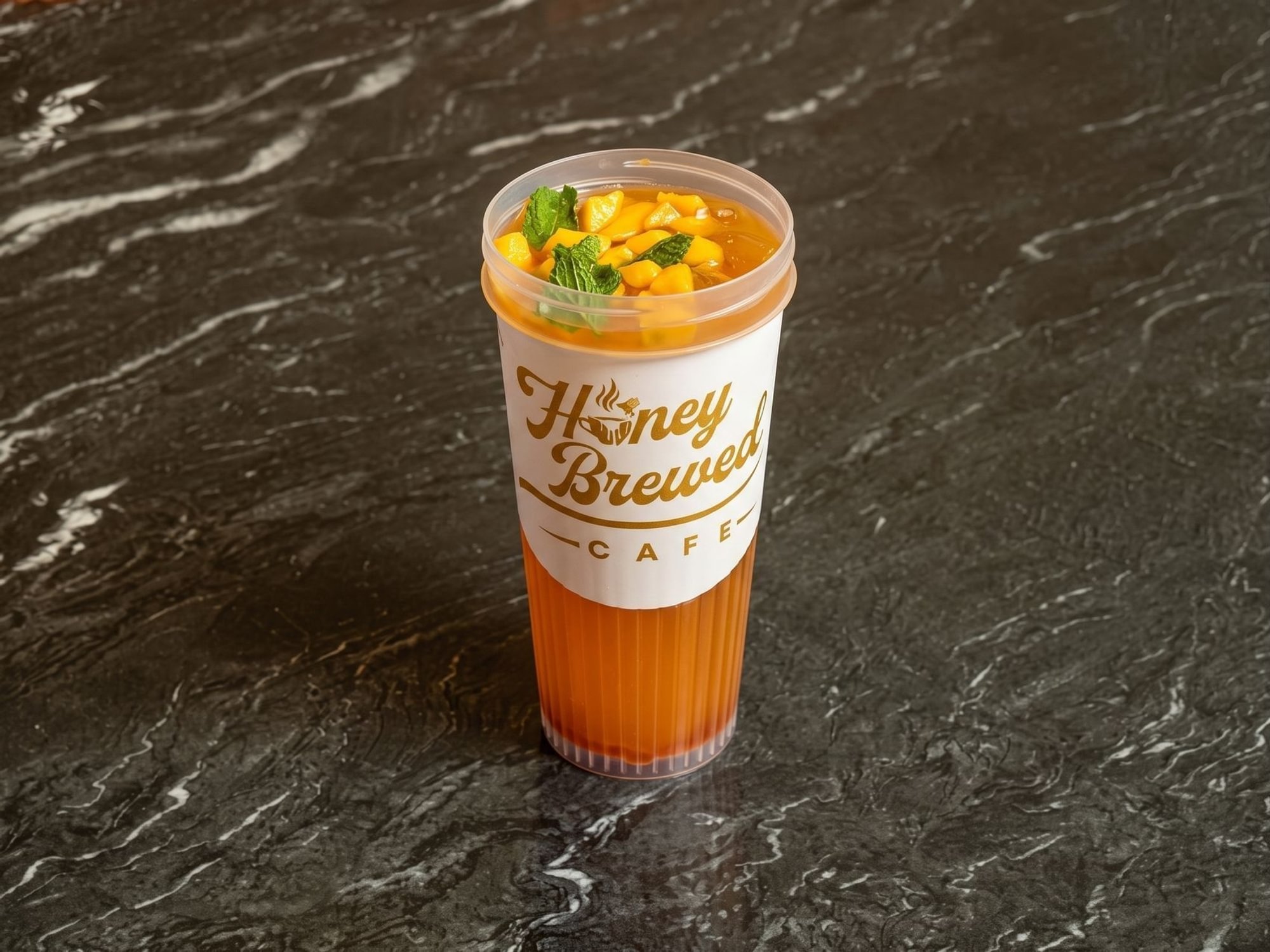 Passion Fruit & Mango Mocktail