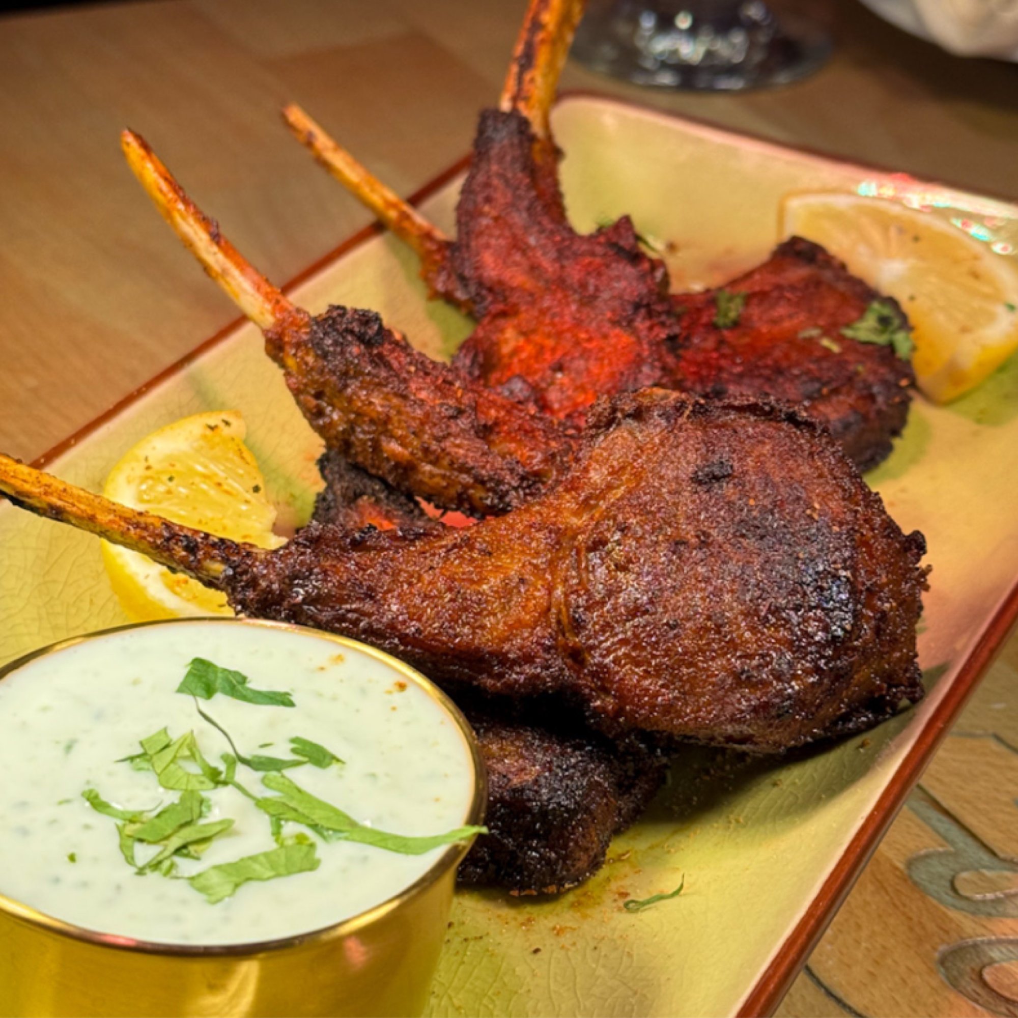 ◼️ Grilled Lamb Chops ⚫️