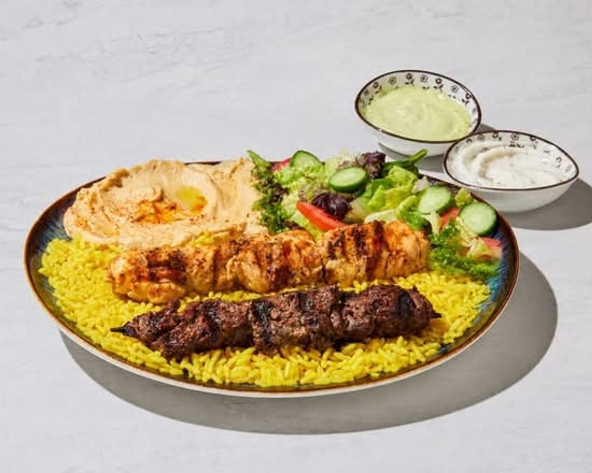 Chicken & Beef Plate