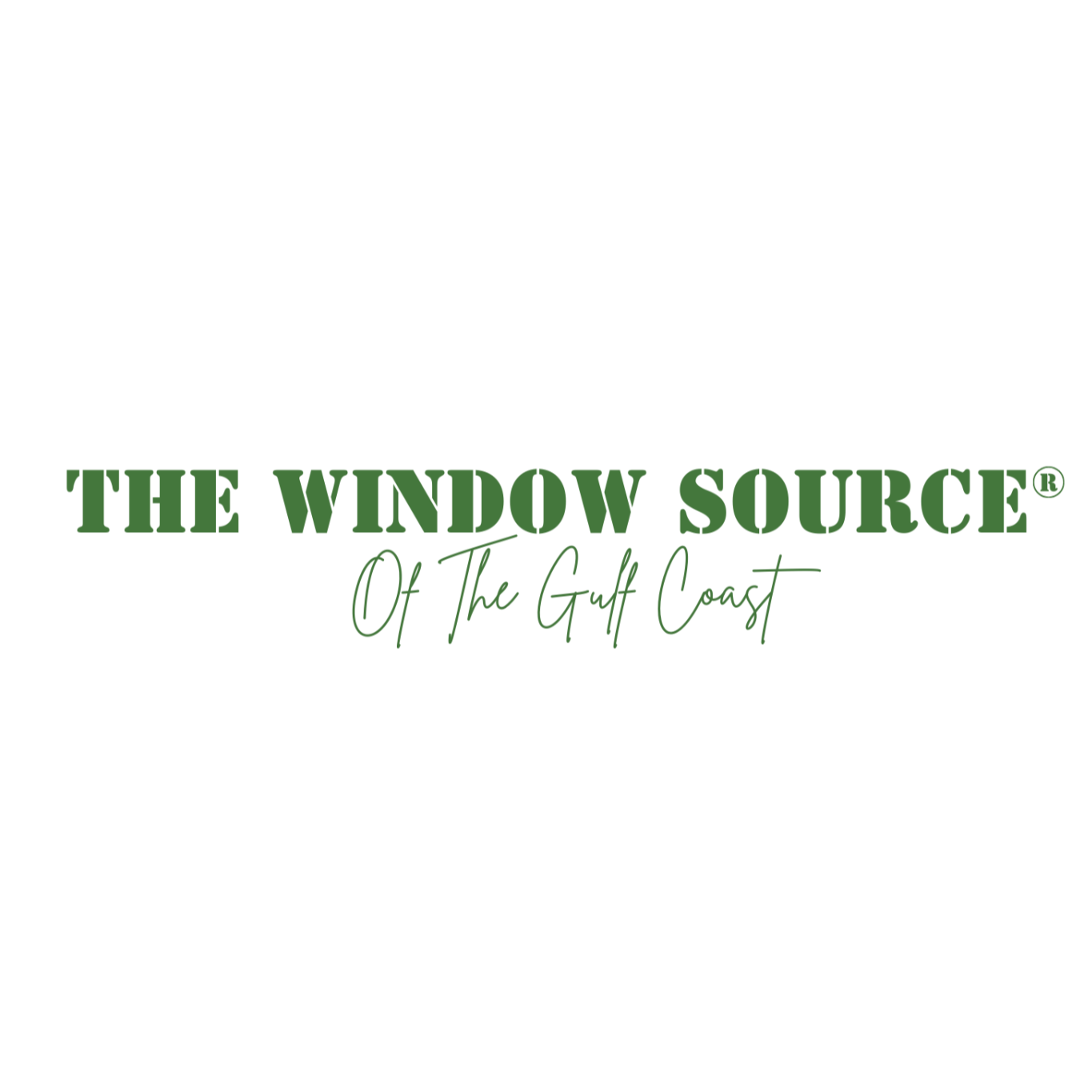 The Window Source of the Gulf Coast Logo