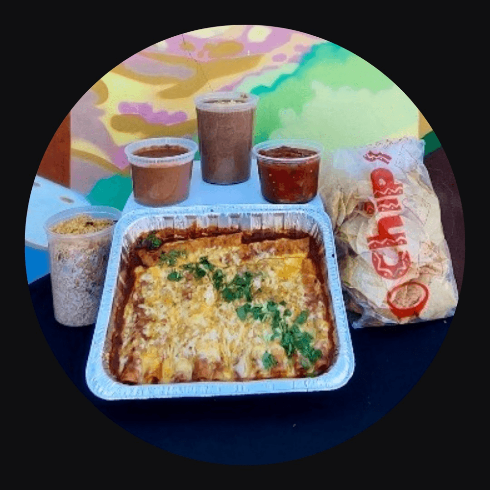 12 Enchilada Feast - Feeds 6 People