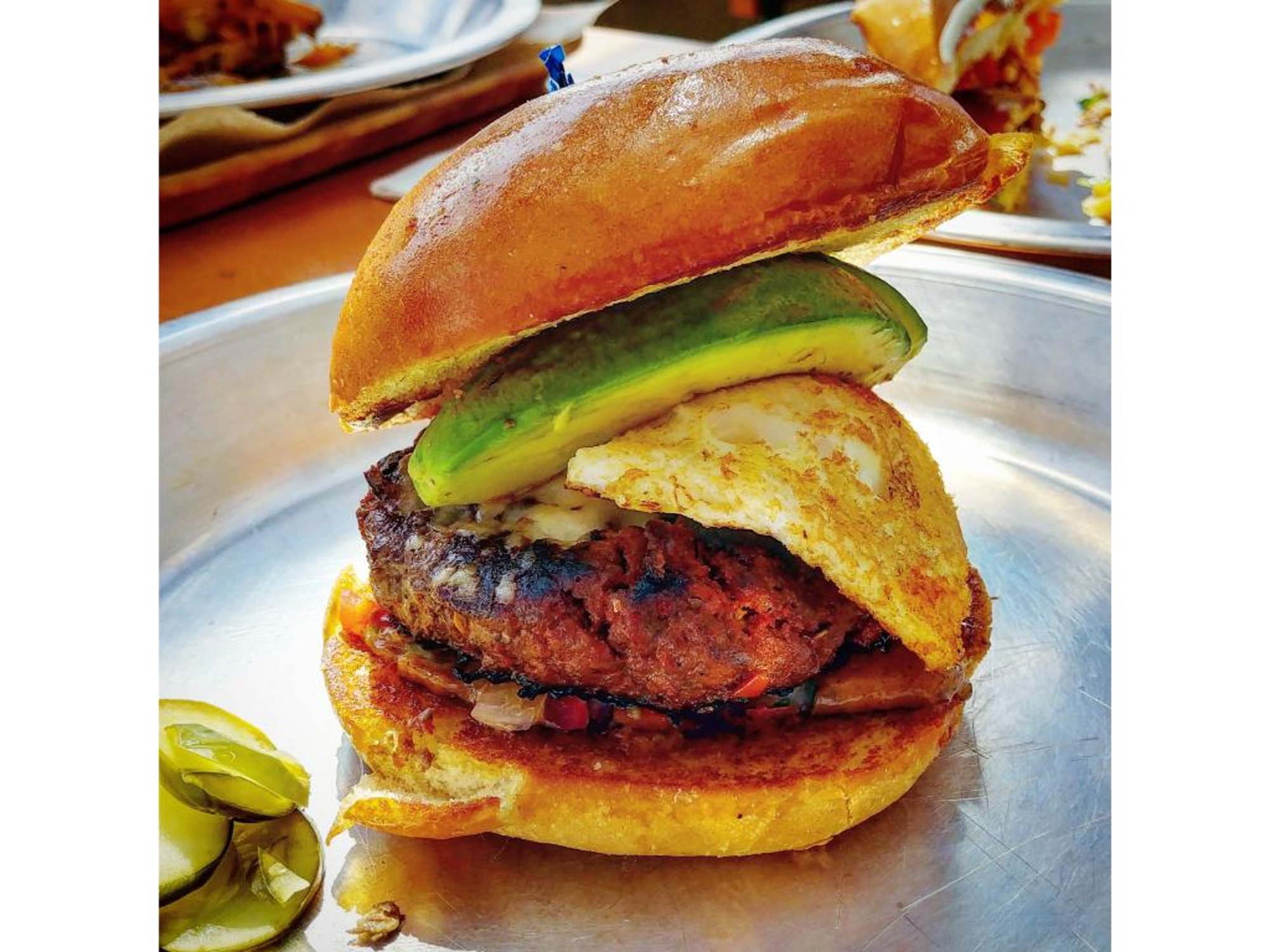 (GGB11) Avocado and Bleu Cheese