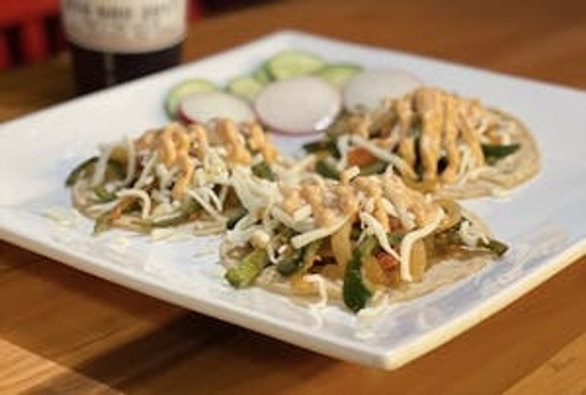 Vegetarian Tacos Poblanos