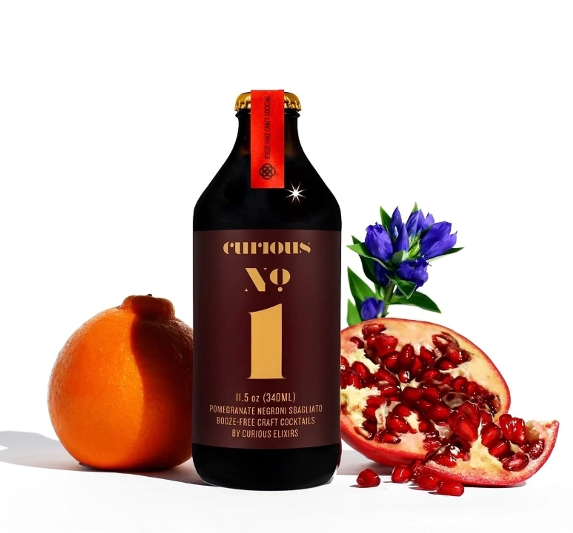 Curious #1 Pomegranate Negroni Sbagliato