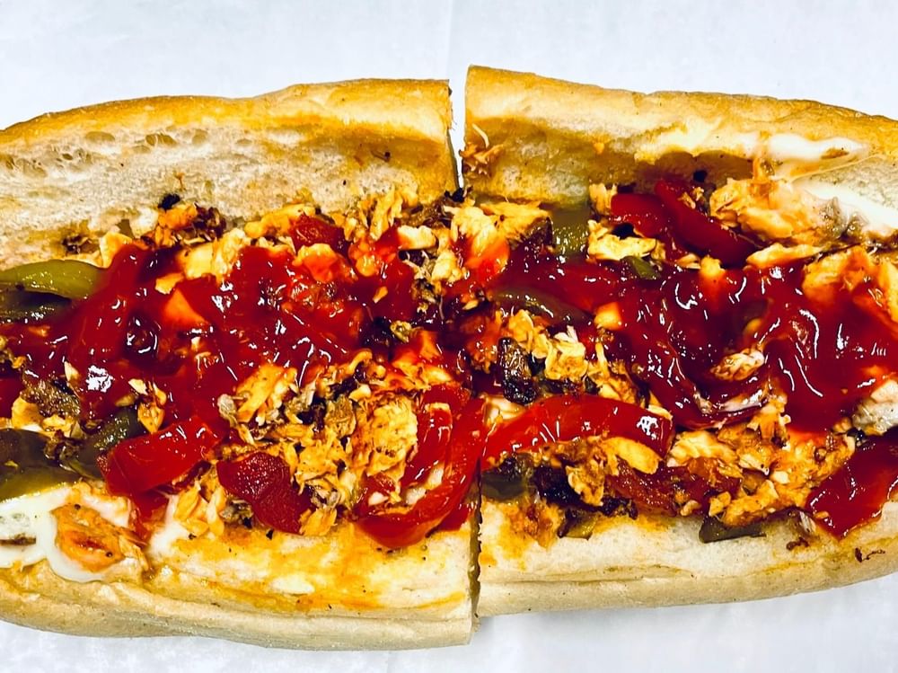 Salmon Cheesesteak
