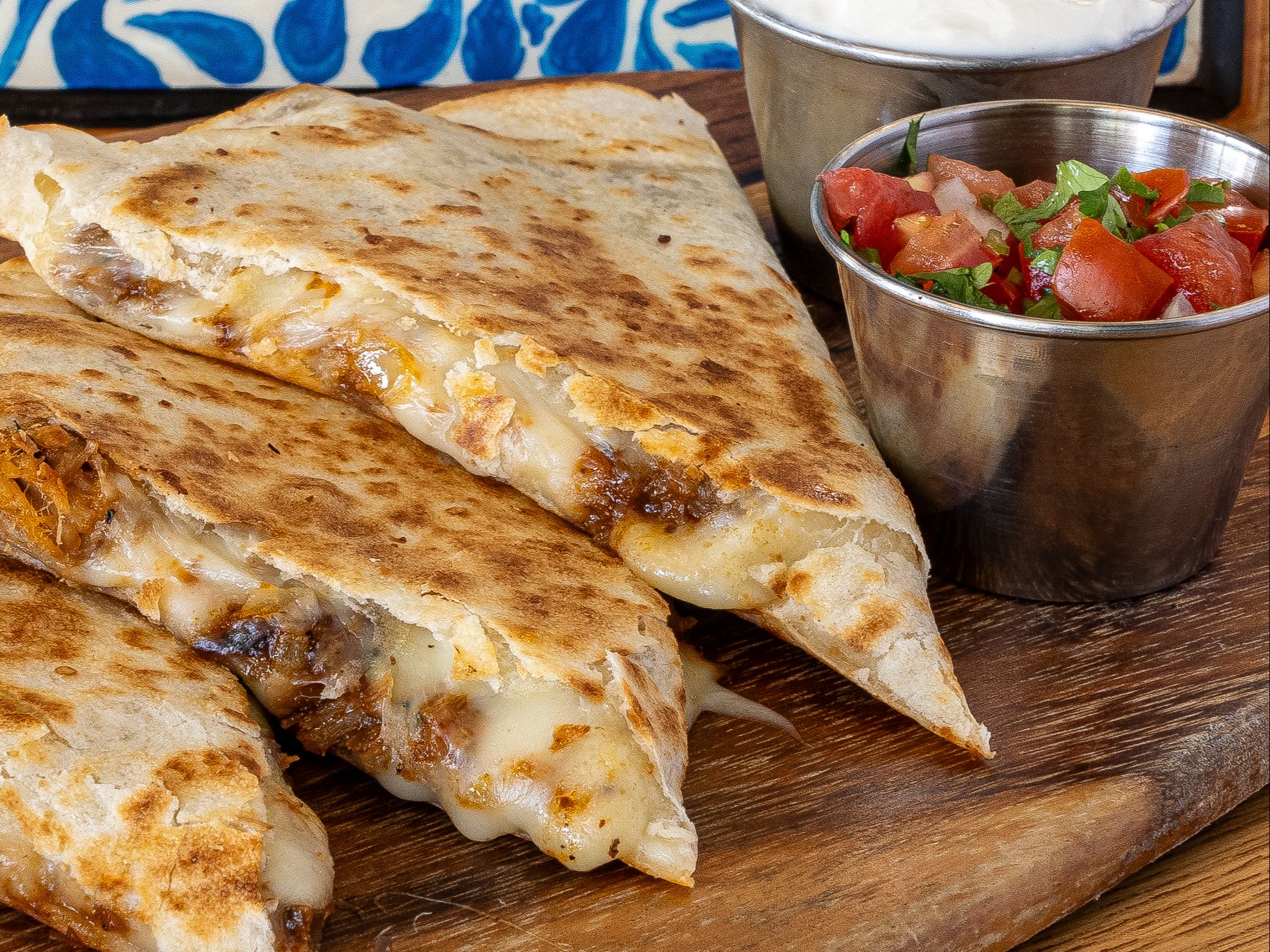 Ground Beef (Carne Molida) Quesadilla