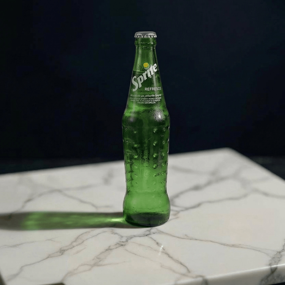 Mexican Sprite Glass Bottle 355ml