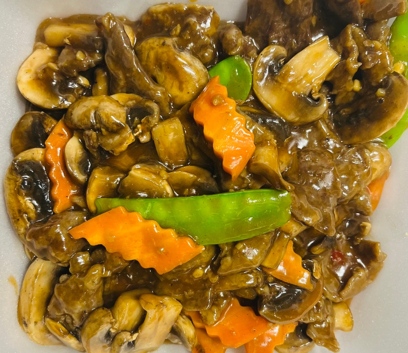 Beef with Mushrooms D