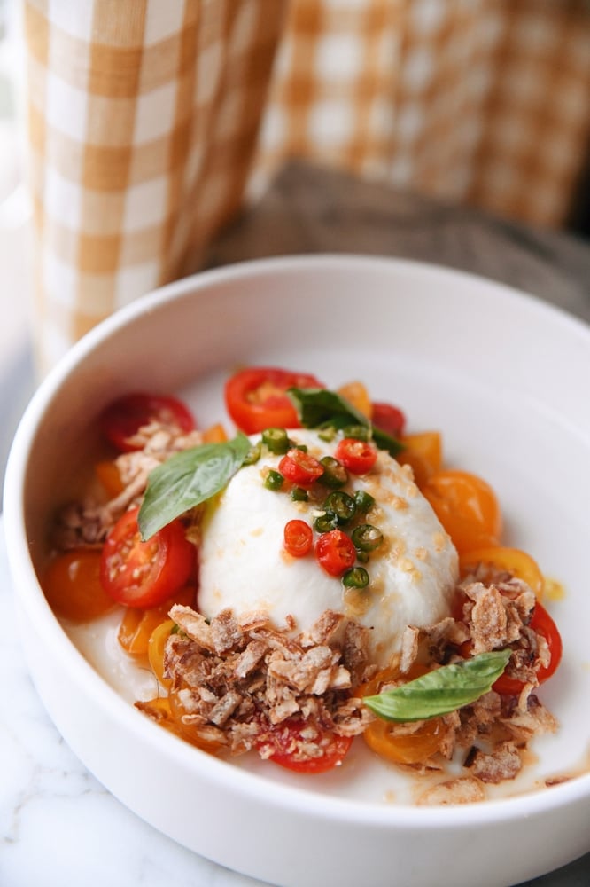 Burrata + Tomatoes