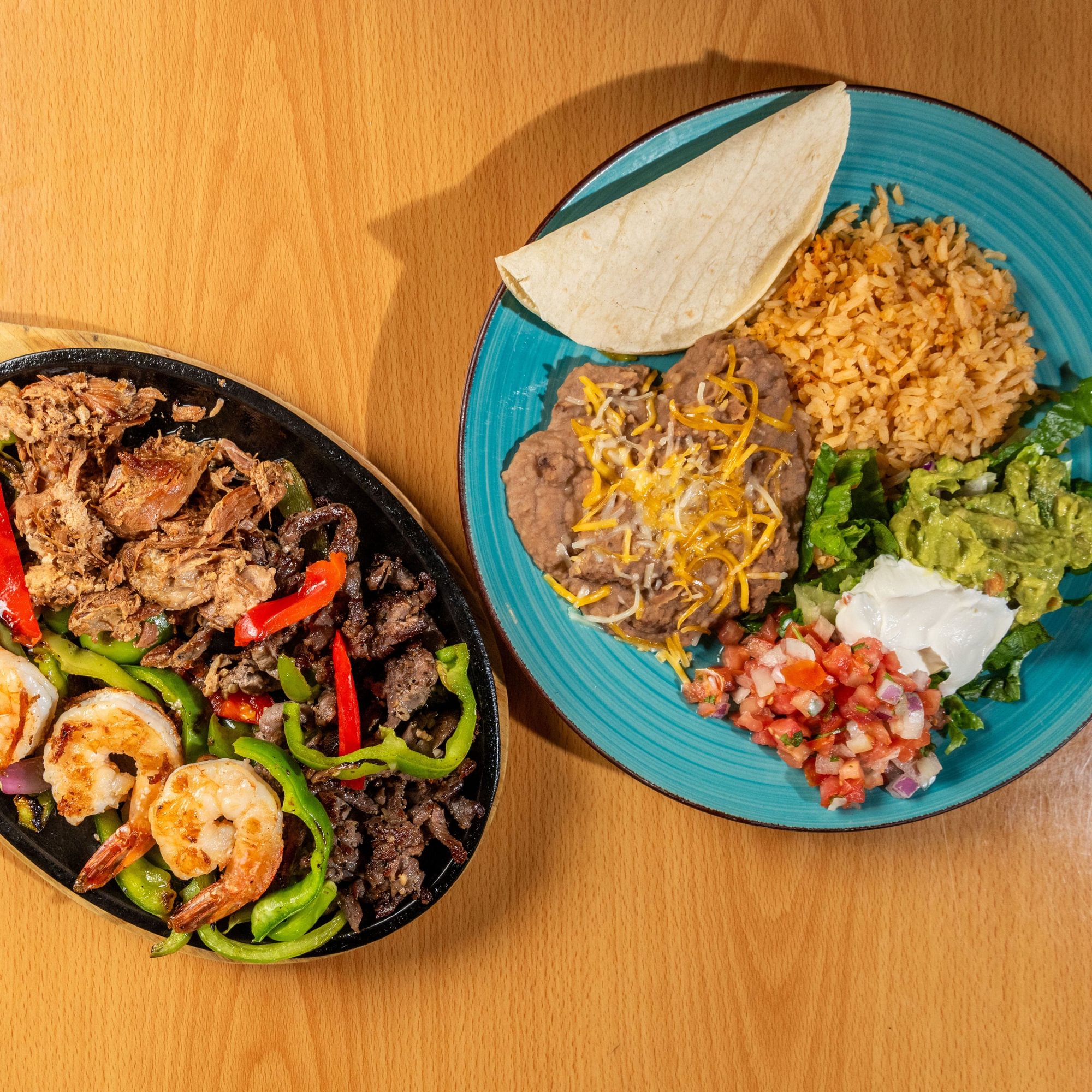 Sizzlin Fajitas for 2 Combo
