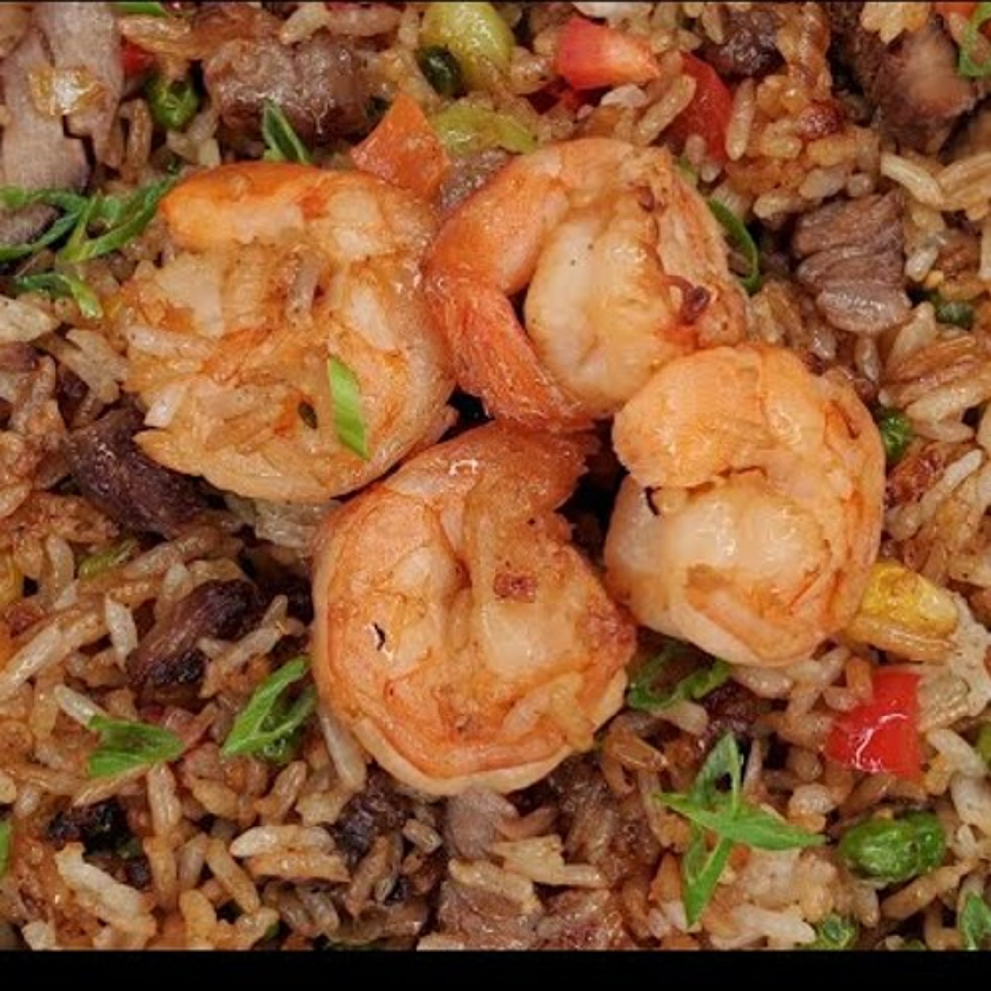 Combo Fried Rice (Egg, Chicken, Shrimp)
