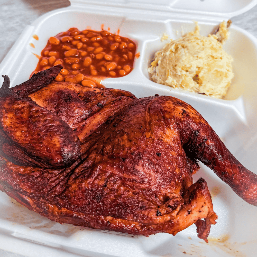 Half Chicken Plate