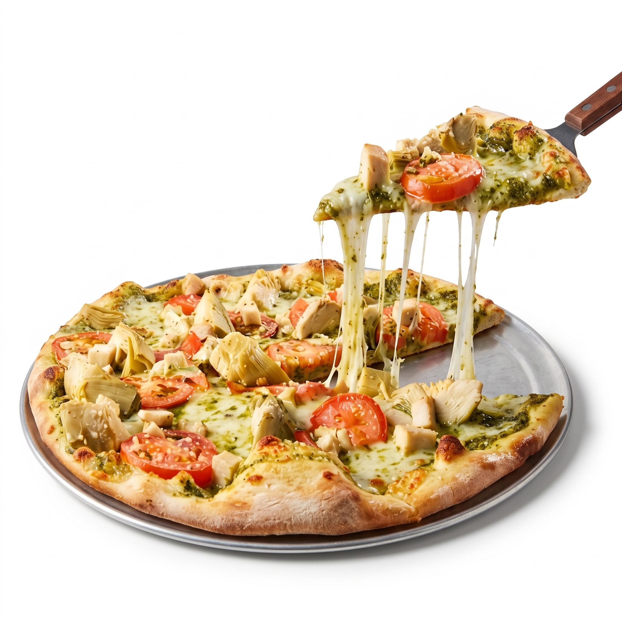 Chicken Pesto Pizza