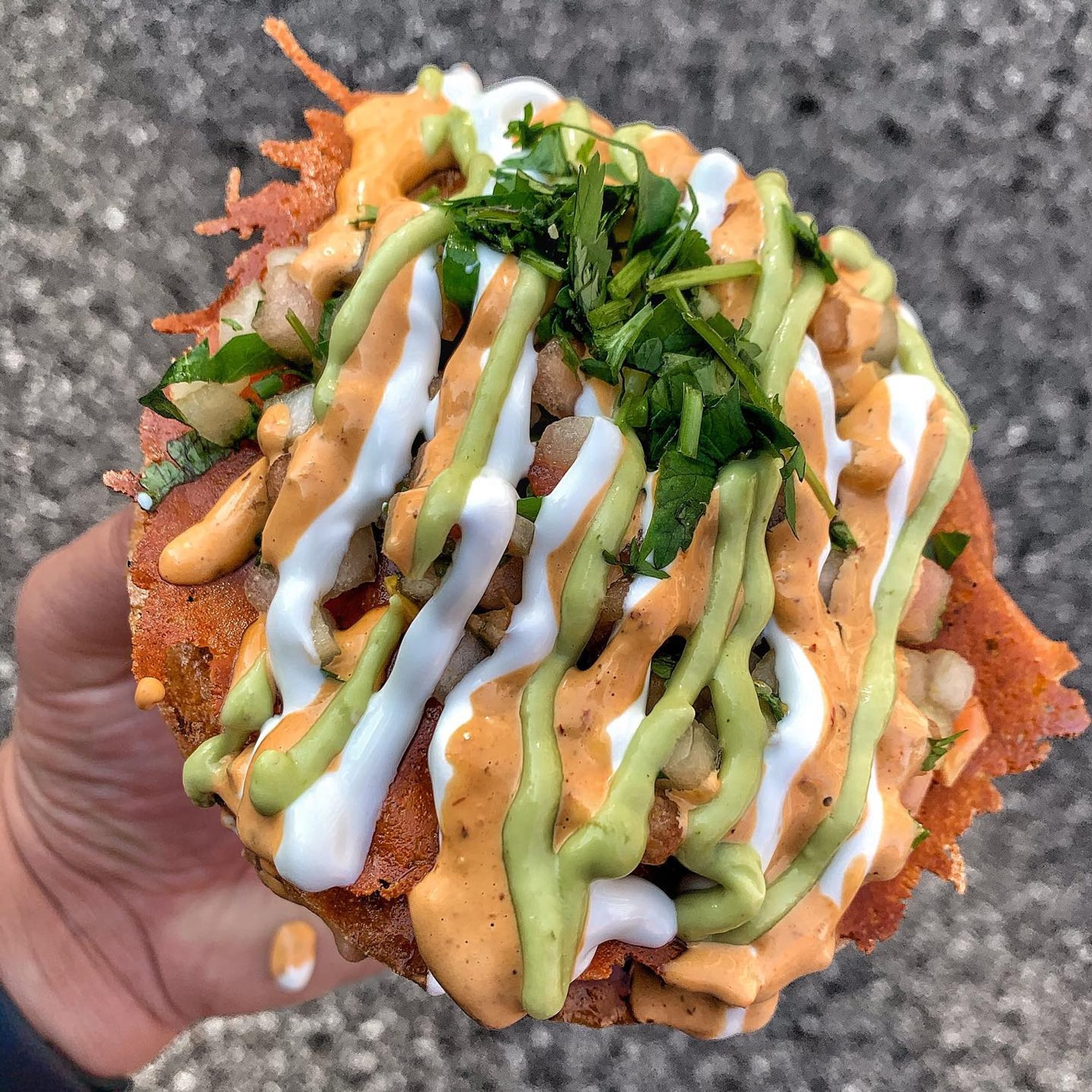 Volcano Tostada