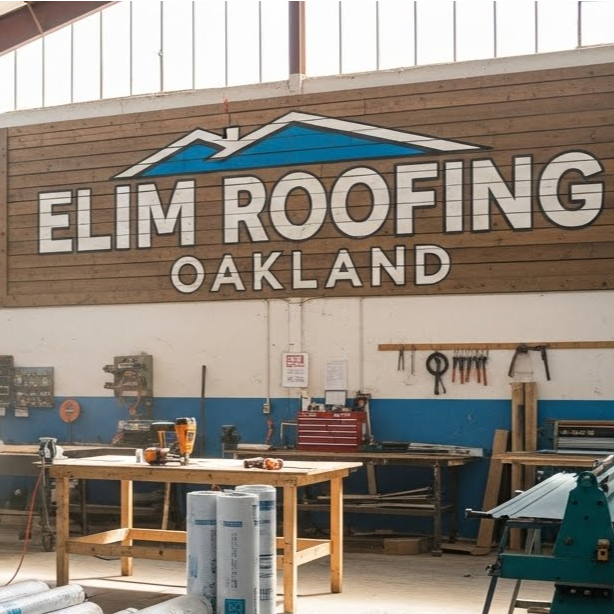 Elim Roofing Oakland Logo