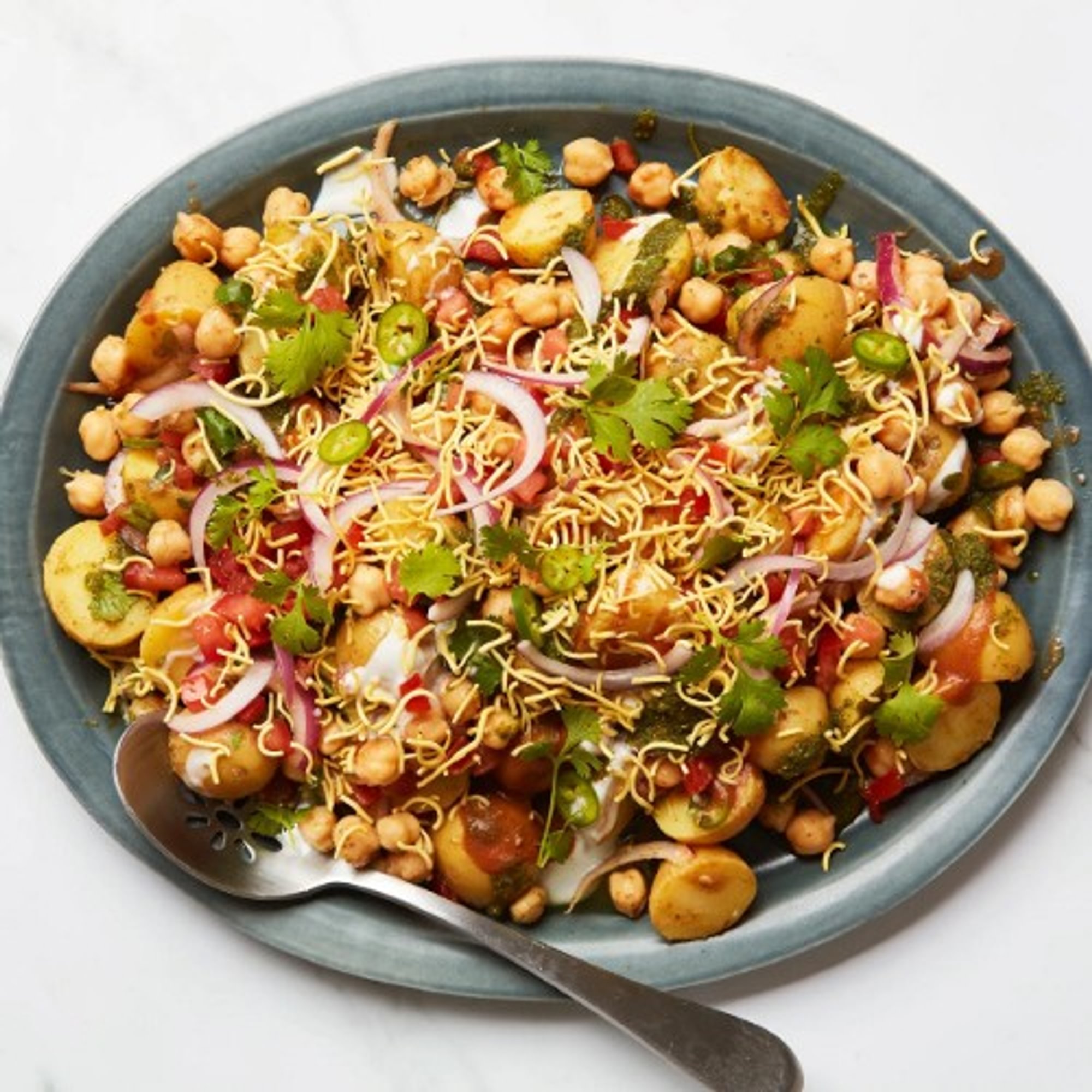 Aloo Tikki Chaat