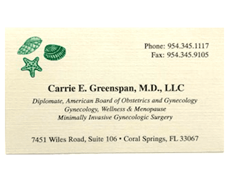 Carrie Greenspan, MD Photo