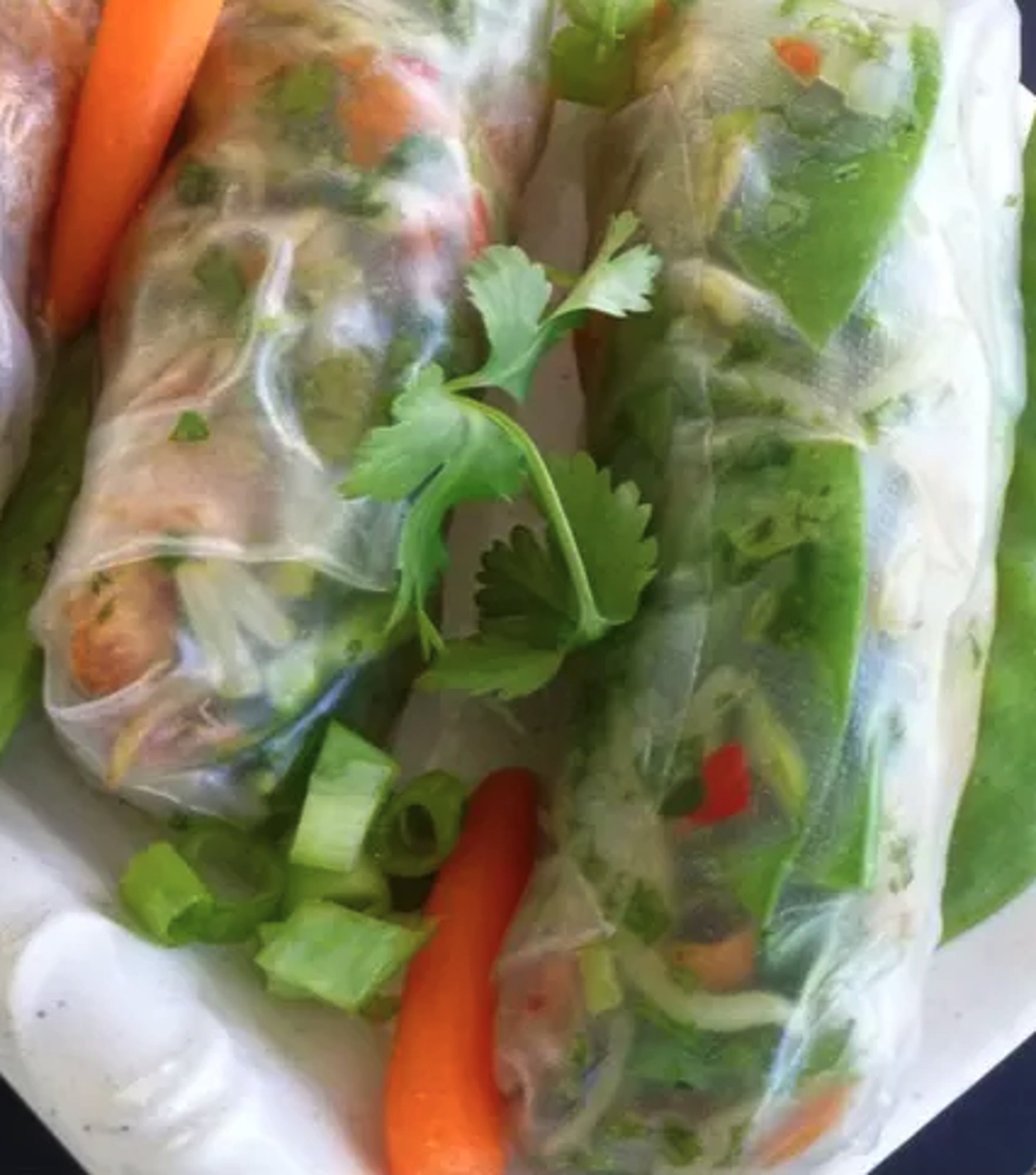 Chicken Garden Rolls