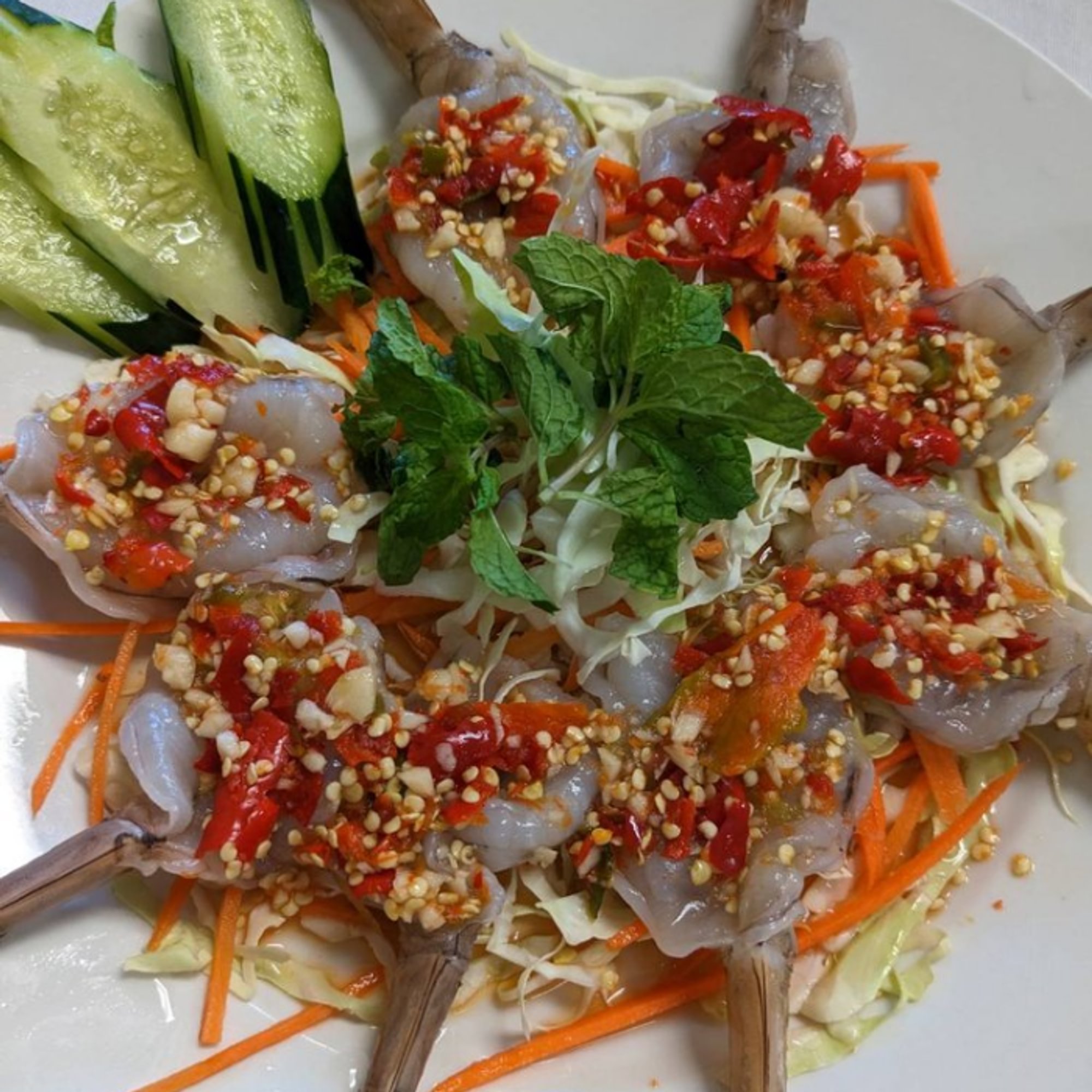 Raw Spicy Shrimp 8