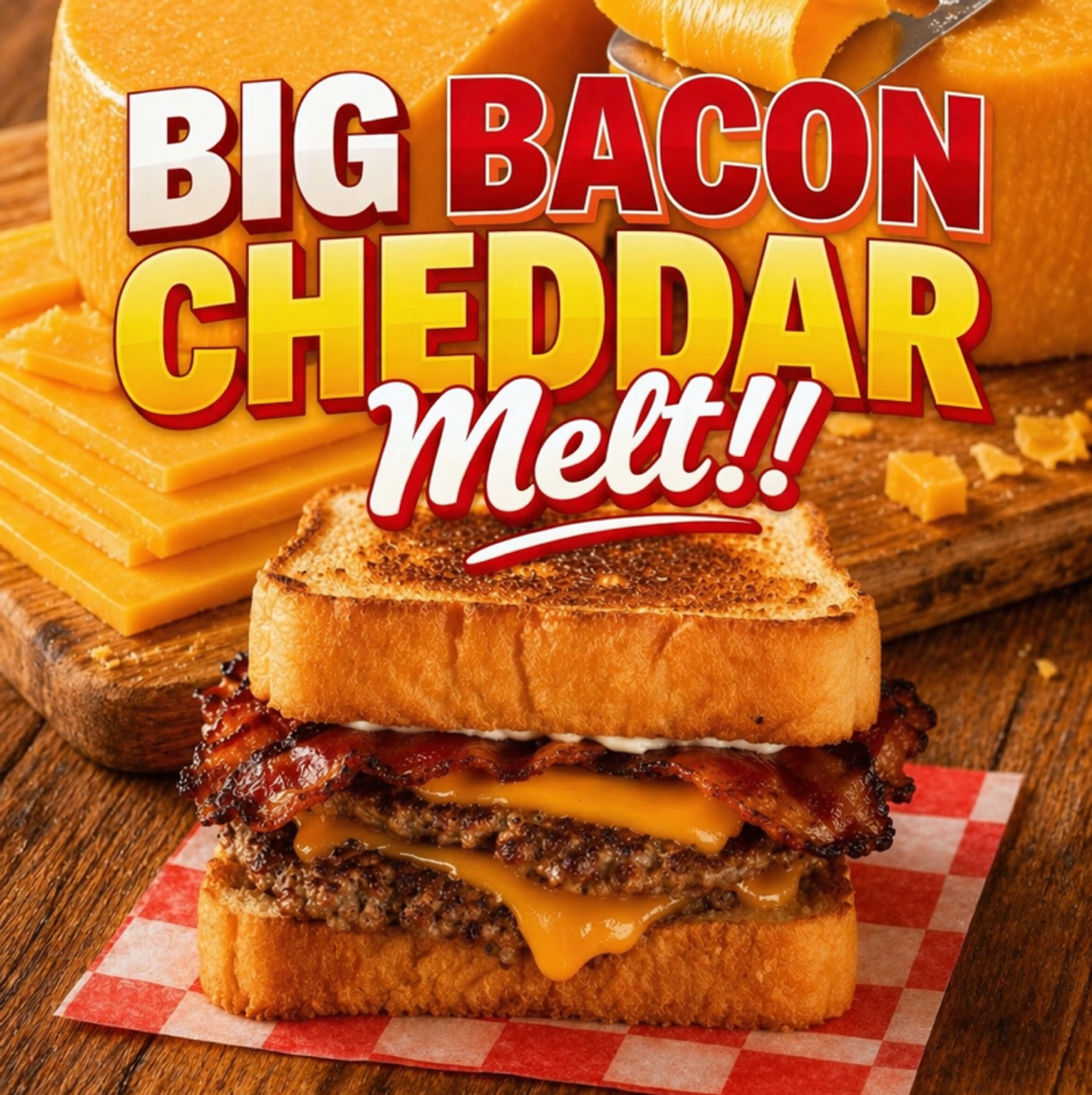 Big Bacon Cheddar Melt