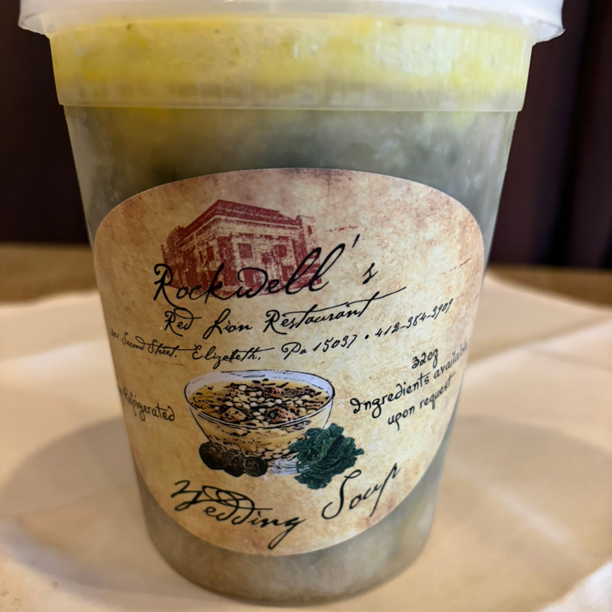 Frozen Wedding Soup