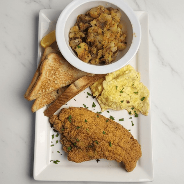 Fish & Grits Fried (Swai)