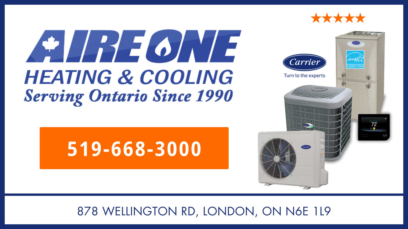 Aire One Heating and Cooling in LONDON, ON