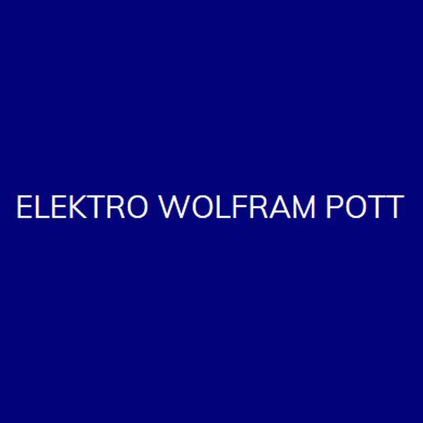 Logo von Wolfram Pott Elektroinstallation