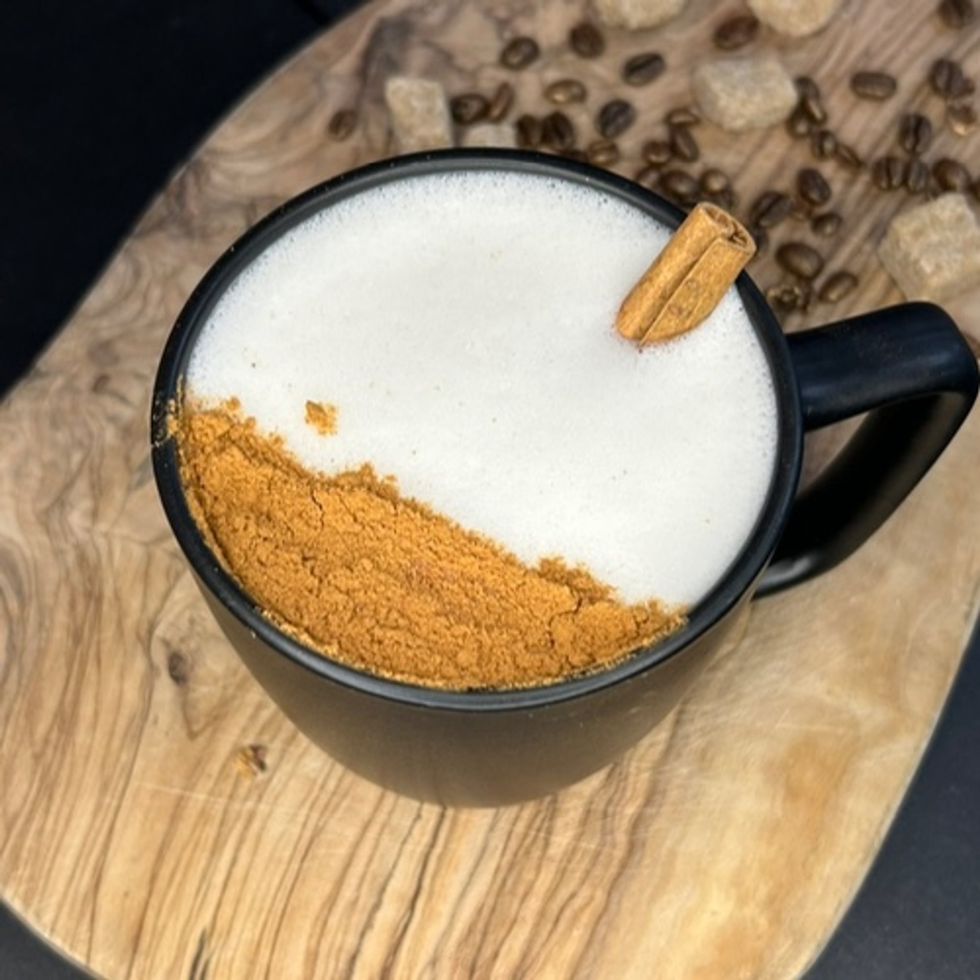 Dirty Chai Tea Latte