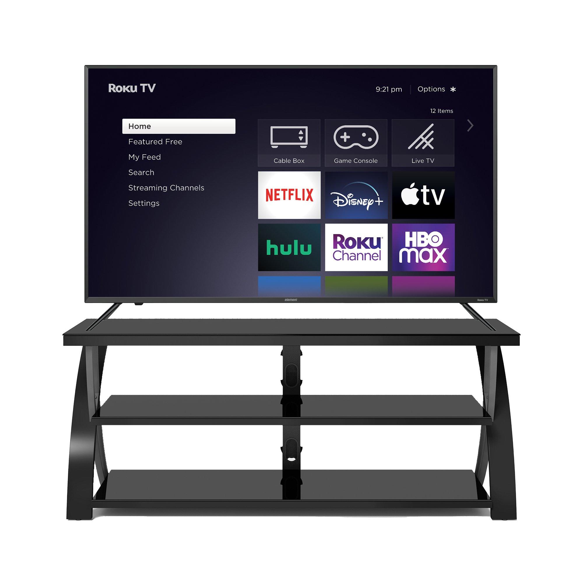 50" Element TV & 54" TV Stand