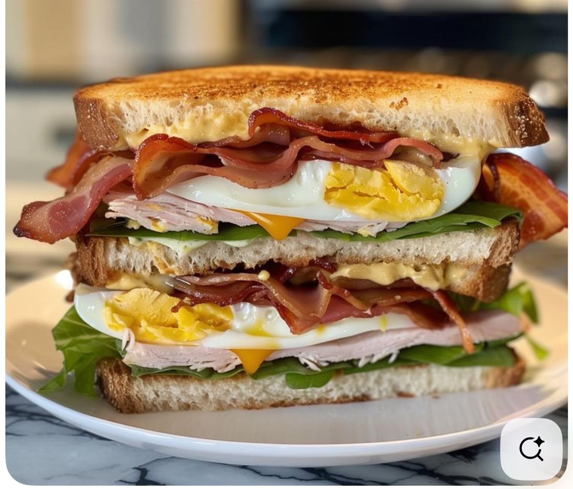 Turkey Bacon, Egg, Cheese