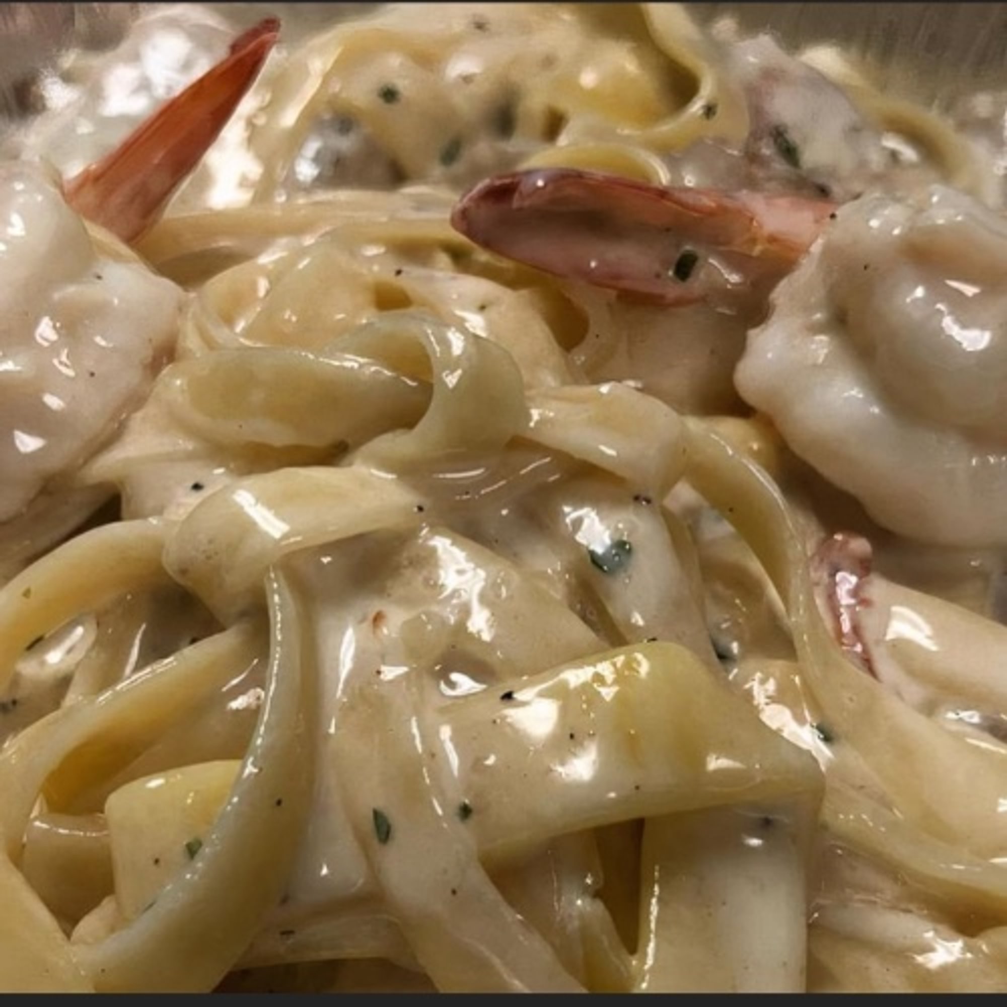 Shrimp Fettuccini Alfredo