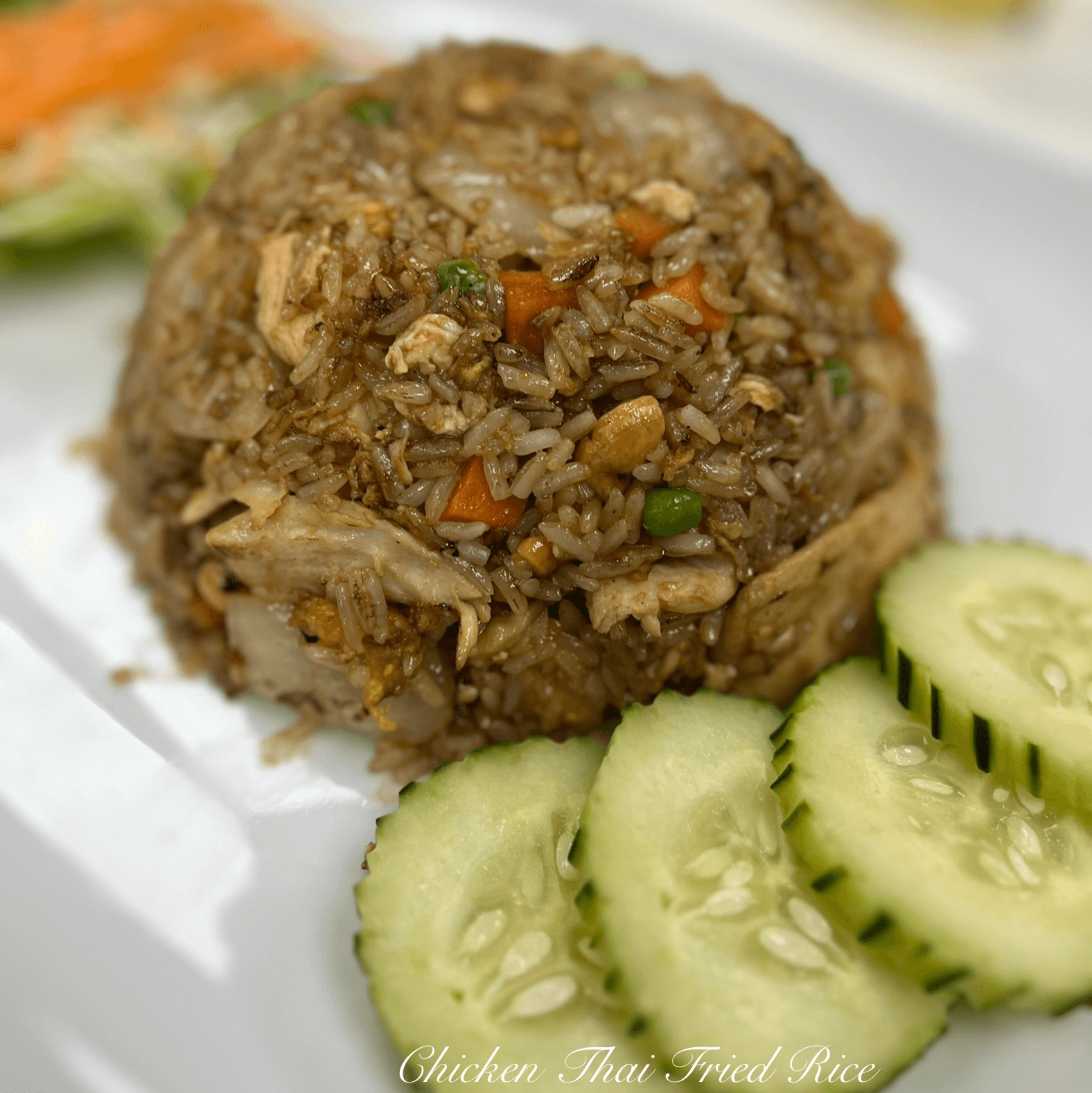 (L) Thai Fried Rice