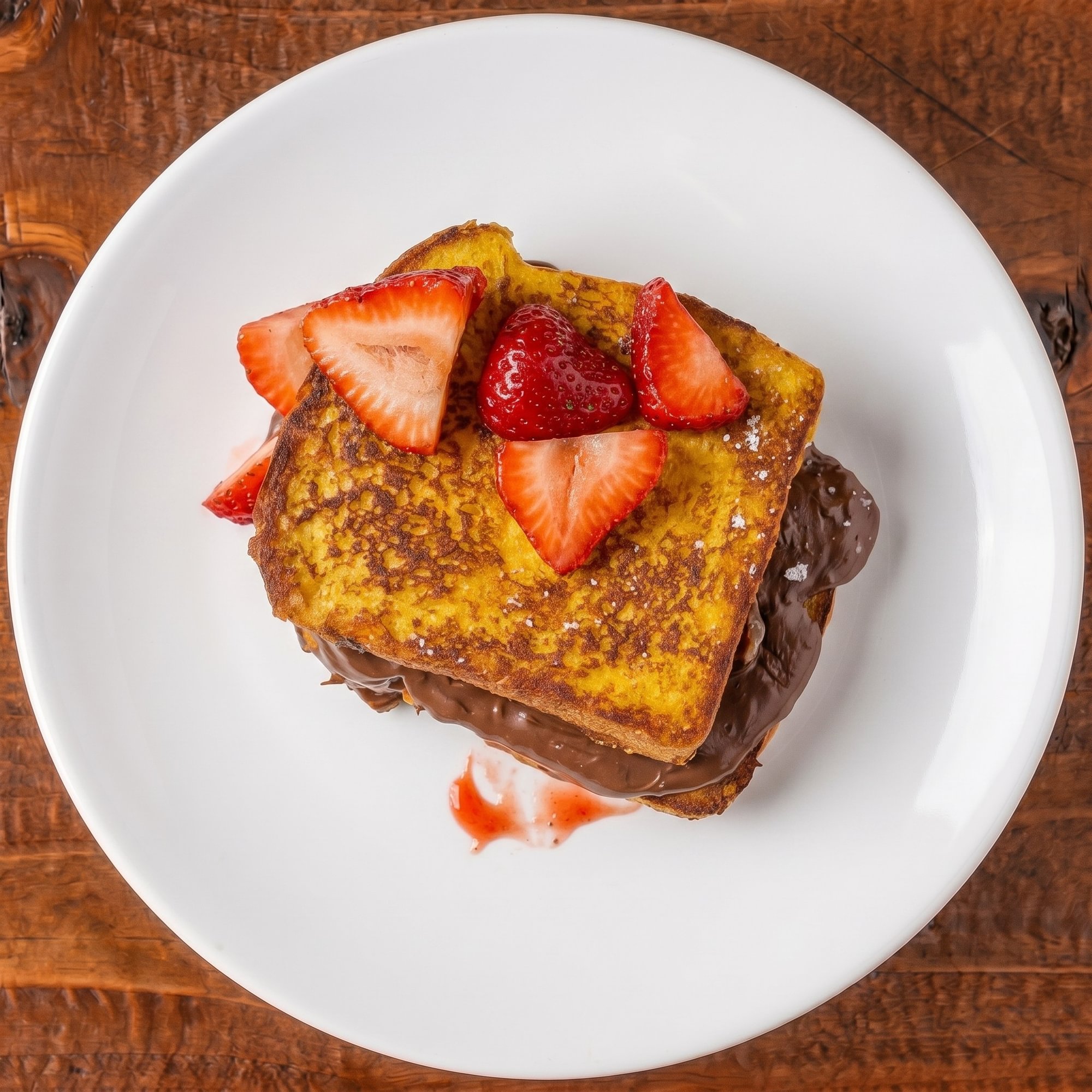 Nutella Stuffed French Toast