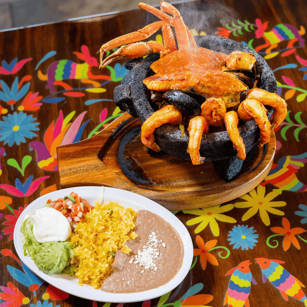 Seafood Molcajete