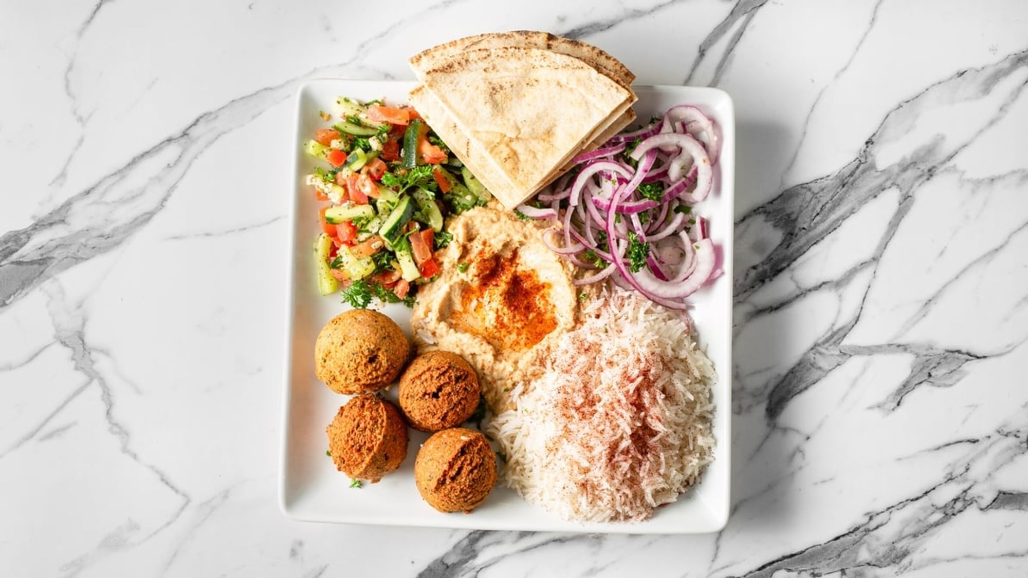 8. Falafel Plate