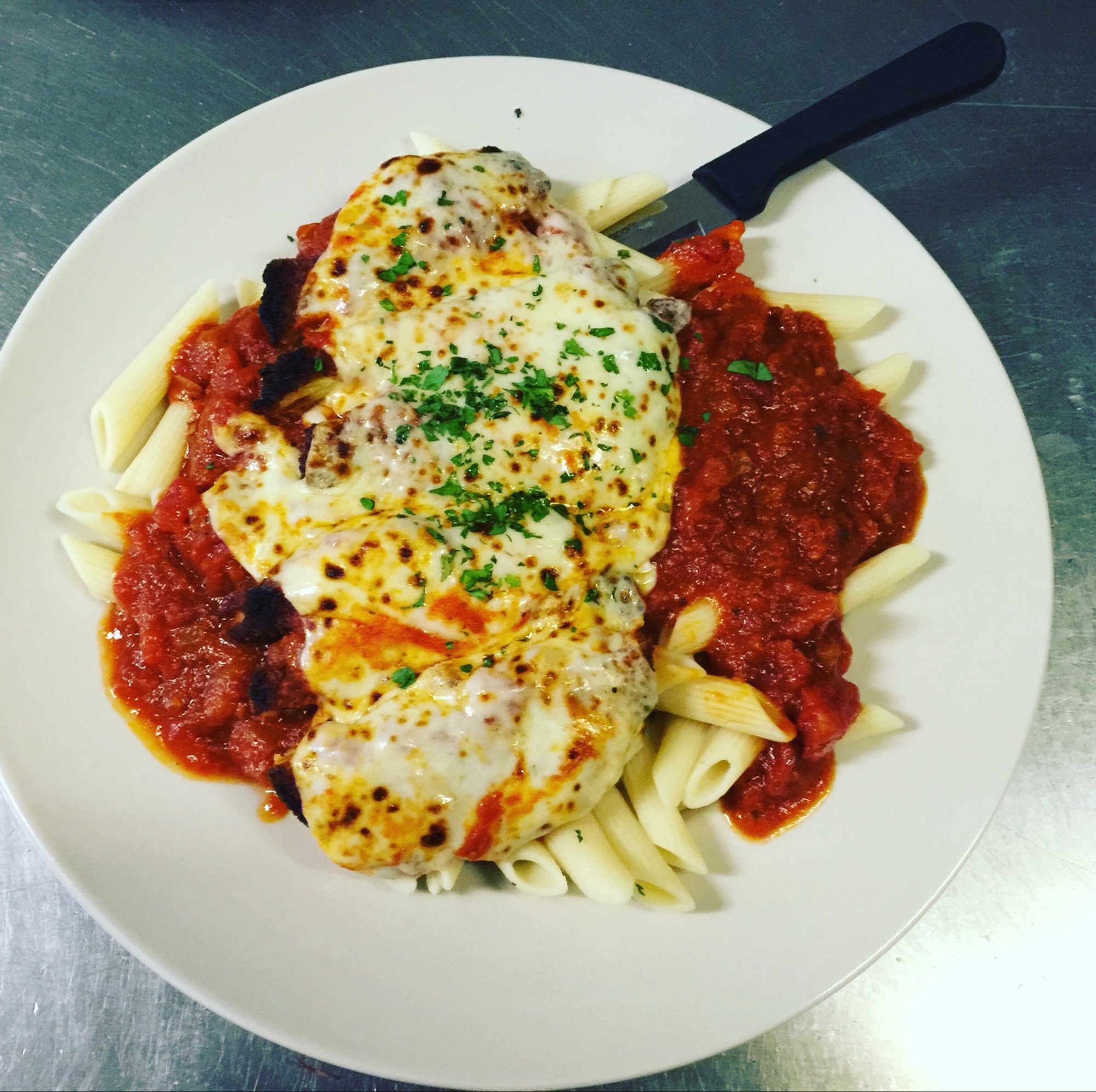 Chicken Parmigiana Dinner