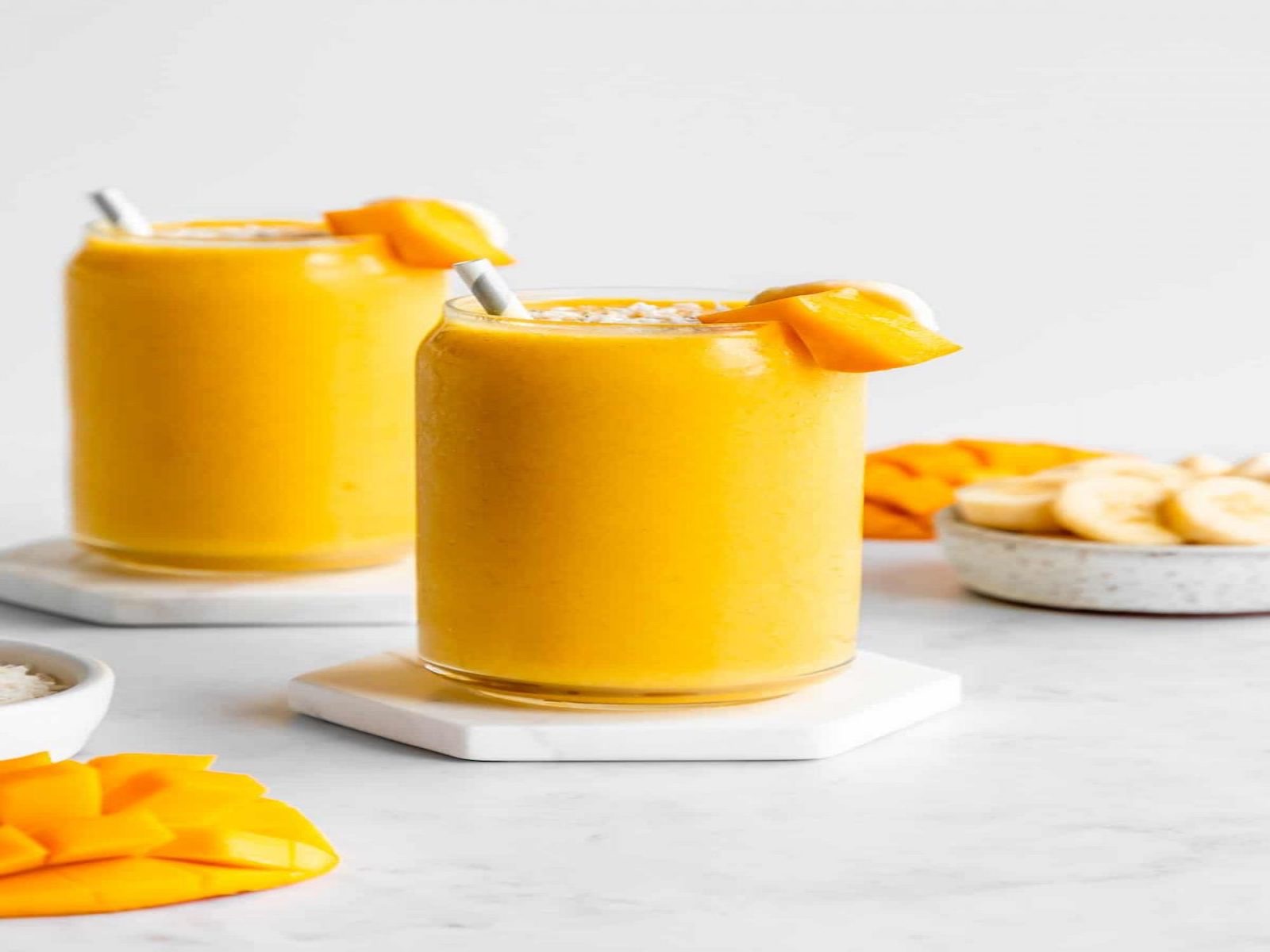 Fresh Turmeric Mango Juice