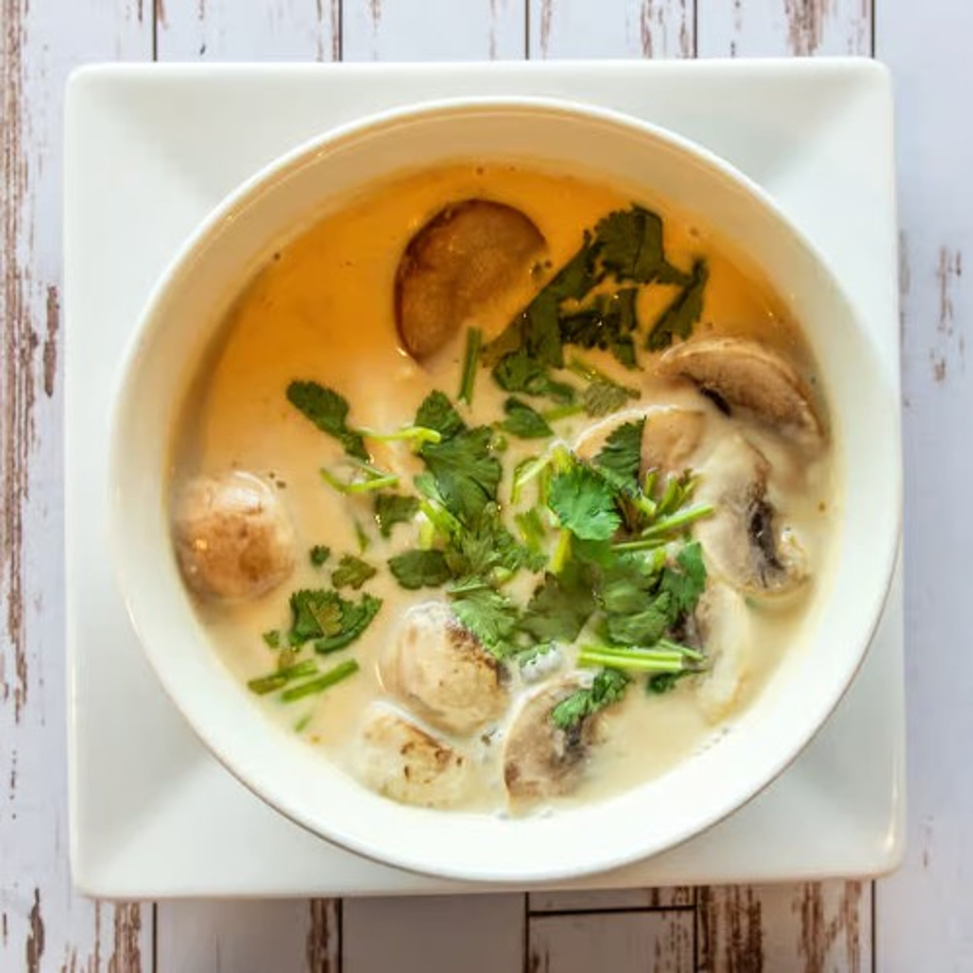 Tom Kha (Thai Coconut Soup)